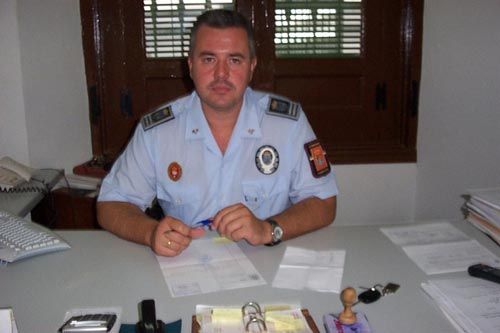 Javier Blanco. Subinspector Jefe Policía Local.